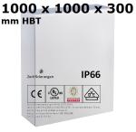 IP66 switch cabinet 1000x1000x300 mm HBT VDE UL sheet steel 1-door